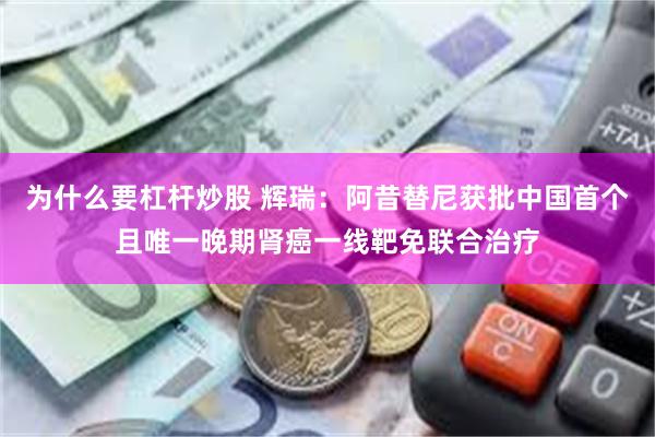 为什么要杠杆炒股 辉瑞：阿昔替尼获批中国首个且唯一晚期肾癌一线靶免联合治疗