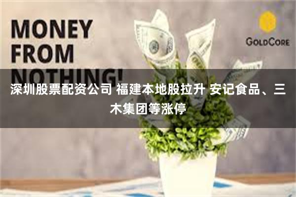 深圳股票配资公司 福建本地股拉升 安记食品、三木集团等涨停